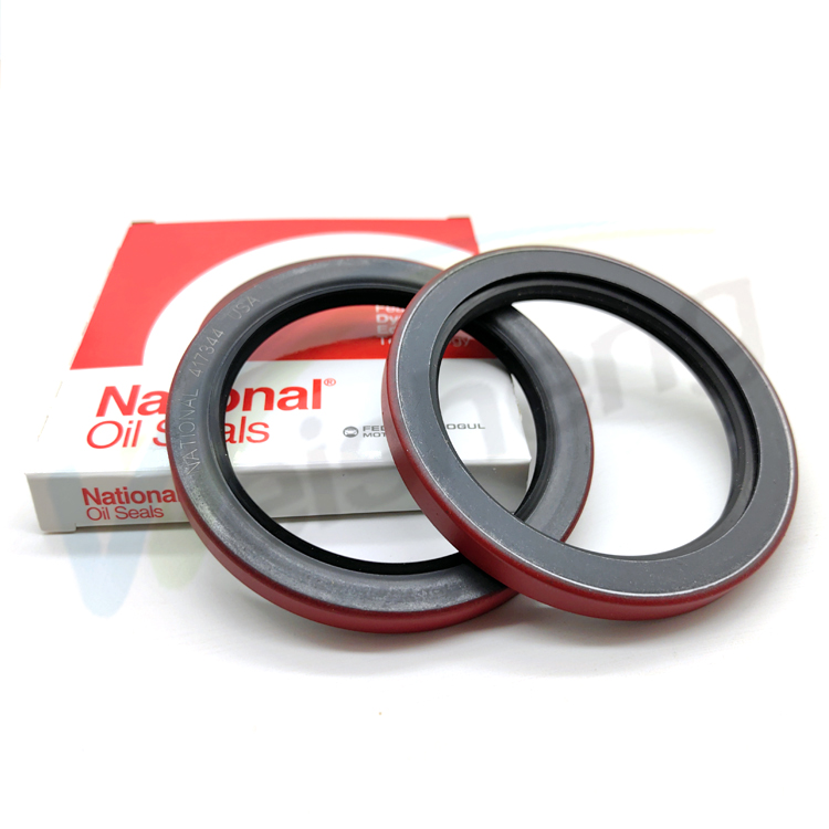 WS-SEALS National Seals  Automotive Engine Parts Double Lip Nitrile Oil Seal Red Color Wheel Seal